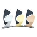 Kit 3 Troféu Universal Dourado, Prata E Bronze 11x25