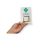 Display Placa Qrcode De Pagamento Pix Em Acrílico 10x15