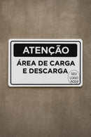 Placa De Aviso Acrílico 2mm 30x20cm Personalizada