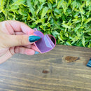 Chaveiros Coração Espelhado Rose Gold 50 Peças