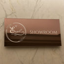 Placa Logotipo Identificação Acrílico 40x20 Espelhado Brilho