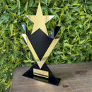 Troféu Premium Universal Preto E Dourado 13x25