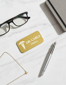 Broche Crachá Boton Doutor Magnético Imã Personalizado