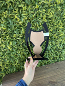 Kit 3 Troféu Taça Dourado, Prata E Bronze 25x16 C/base Preta