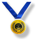 50 Medalhas Redondas 5cm Honra Ao Mérito