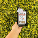 Kit 3 Troféu Truco Acrílico Preto 10x18cm 1º, 2º E 3º Lugar