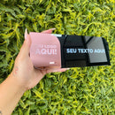 Placa Acrílico Personalizada Porta Consultório Escritório