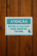 Placa De Aviso Acrílico 2mm 30x20cm Personalizada