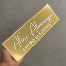 Placa Identificação Sinalização De Porta Personalizada 1unid