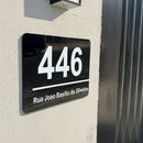 Placa Número Para Casa, Acrílico, Residencial Personalizado