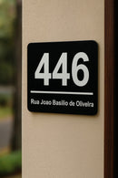 Placa Número Para Casa, Acrílico, Residencial Personalizado