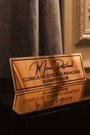 Placa Identificação Sinalização De Porta Personalizada 1unid