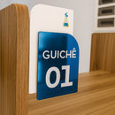 Placa Acrílico Personalizada Guichê 20x12cm